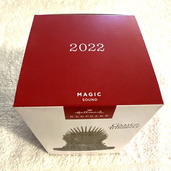 Hallmark Keepsake Ornament The Iron Throne Game of Thrones Plays Music BRAND NEW - Picture 5 of 5